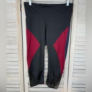 GAP (Fit) Eclipse Cropped Colorblock Leggings Multi-Medium
